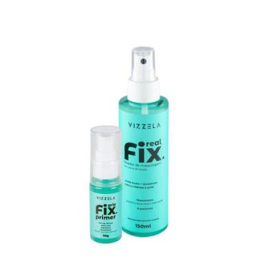 Imagem de Kit Vizzela Fix Grip Real Primer Fixador de Maquiagem (2 produtos)