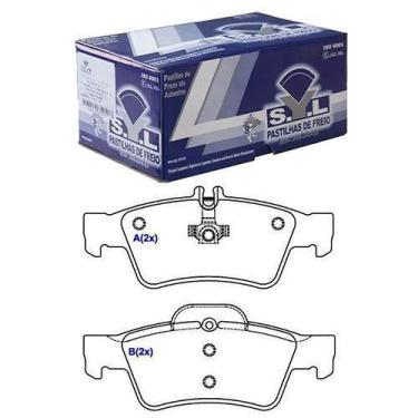 Imagem de Pastilha De Freio Traseira - Sistema Teves - MB E320 02 - SYL2302