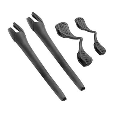 Imagem de BLAZERBUCK Kits de meias de reposição para óculos de sol Oakley Radar EV Series – Cinza