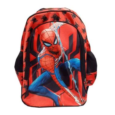Imagem de Mochila Escolar Infantil Spider Man B02C Vermeho - GV Bolsas