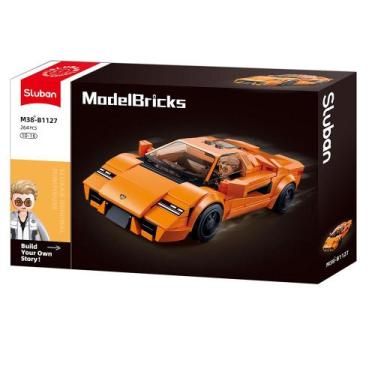 Imagem de Blocos de Montar Carros de Corrida com 264 Peças Multikids - BR2283, M