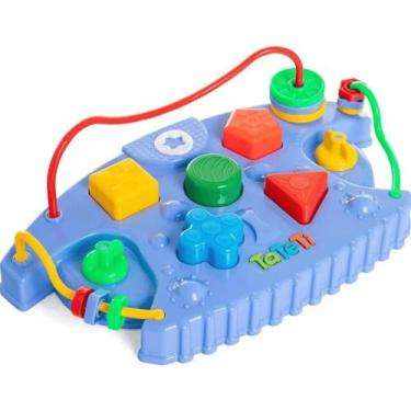 Imagem de Brinquedo Educativo Passa e Encaixa - Ta Te Ti - TA TE TI (CALESITA)