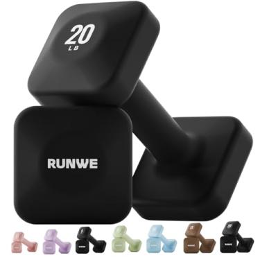 Imagem de Conjunto de 2 halteres personalizados de 9 kg, peso de mão fosco de ferro fundido 2025, halteres quadrados 2 em 1 e barra push-up, eleve a estética da sua academia em casa (vendido em um par, nem