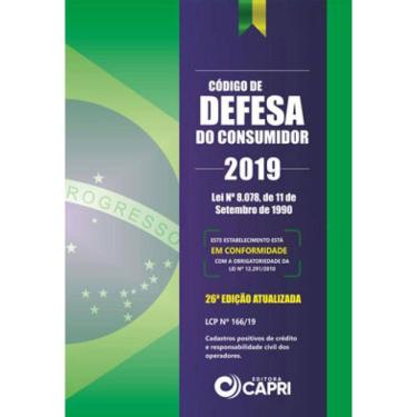 Imagem de Código De Defesa Do Consumidor - 2019