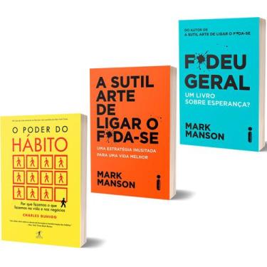 Imagem de Kit Sutil Arte De Ligar O F*da-se + O Poder do Hábito + F*deu Geral - 