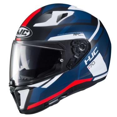 Imagem de Capacete Hjc I70 Elim Azul E Vermelho Capacete Tamanho 58