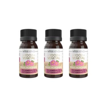 Imagem de Oleo Capilar Vegetal Vita Seiva Rosa Mosqueta 30Ml-Kit C/3Un