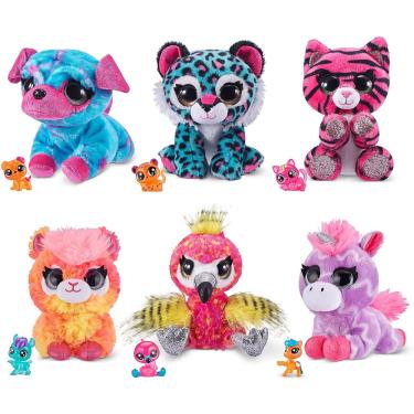 Imagem de Brinquedo de pelúcia zuru Coco Surprise Neon com bebê colecionável