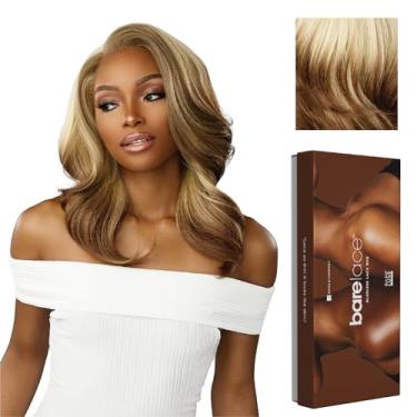 Imagem de Sensationnel Bare lace 13x6 wigs - unit 14 glueless synthetic with 180 degree preplucked hairline non lifting 2040 larger grid thinner lace - BareLace unit 14 (LT613/ASHBROWN)