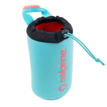 Imagem de Nalgene Manga para garrafa – Manga de neoprene para garrafa de água – Evita condensação, isola bebidas – Suporte para garrafa Nalgene – Projetado para garrafa Nalgene de 946 ml – Capri Teal