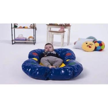 Imagem de Bebê Conforto Espumado Borboleta AZUL Ldm