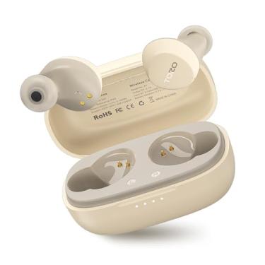 Imagem de Agile Dots Bluetooth 5.3 Caqui, Áudio Alta Performance, 22h de Bateria, Controle Touch Inteligente, Estojo Compacto