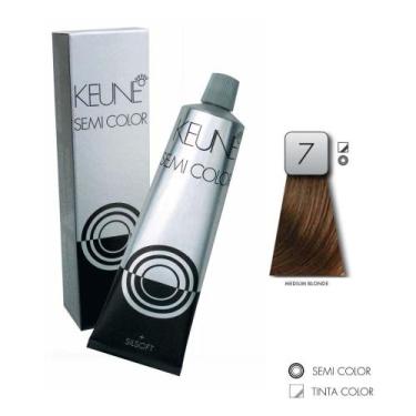 Imagem de Tinta Semi Color Keune 7 Medium Blonde 60ml