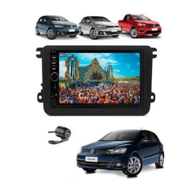 Imagem de Kit Multimídia Gol Voyage Saveiro G7 G8 2017 / 2025 Mp5 Bt Usb Fm Leit