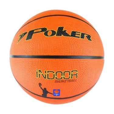 Imagem de Bola Basquete Poker Basket Official 05514-47, Laranja, 7