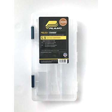 Imagem de Plano Tackle Boxes, 4 pacotes de 3500 caixas utilitárias para equipamentos de pesca, azul