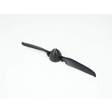 Imagem de Viloga RC Folding Propeller 10×6 inch w/Spinner Size D38×H35mm, and Motor Shaft Diameter φ4.0 with Nylon Plastic Spinner for RC Plane Drone Remote Control Airplane (10×6, Shaft φ4.0)