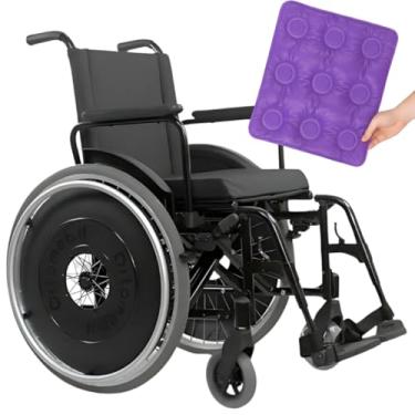 Imagem de Cadeira de Rodas Resistente MA3E Adulto Dobrável Alumínio Leve para Transporte 120kg Ortomobil (44)