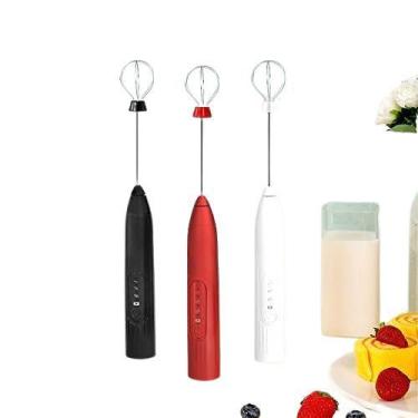 Imagem de Misturador Batedor Bebidas Ovos Recarregável Usb Mini Mixer - SWEET HO