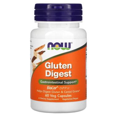 Imagem de Gluten Digest (60 Caps) Now Foods