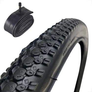 Imagem de Pneu Bike Bicicleta Mtb Shiver Rocky Aro 26 x 1.95 Tipo Scorpion + camara de ar 26 Shiver