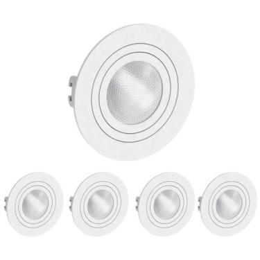 Imagem de 5 Spot Face Plana Redondo Par30 E27 Save Energy