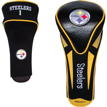 Imagem de Capa de cabeça para motorista Team Golf NFL Golf Club Apex único, serve para todos os grandes clubes, design realmente elegante, Pittsburgh Steelers, One Size