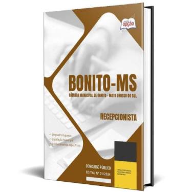 Imagem de Apostila Câmara De Bonito Ms 2024 - Recepcionista - Apostilas Opção