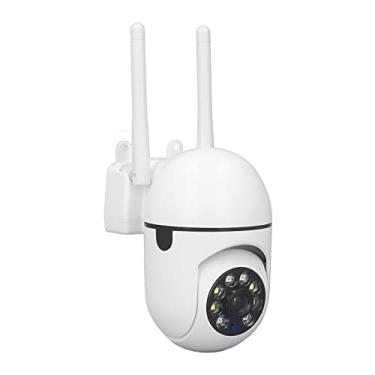 Imagem de Câmera de Lâmpada USB, 1080p WiFi HD Night Vision Câmera de Vigilância Ao Ar Livre Montada na Parede Com Campo de Vista de 360 ​​° para Casas, Fazendas, Armazéns