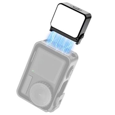 Imagem de Luz de vlog para câmera de ação LED ULANZI LM18 à prova d'água