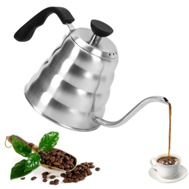 Imagem de 1200ml Chaleira, Chaleira Bico de Ganso, Bule Bico de Ganso, Chaleira Pescoço de Ganso, Chaleira Bico Fino, Bico de Ganso, Chaleira Bico de Ganso, Chaleira Pescoço de Ganso para Café Coado e Chá