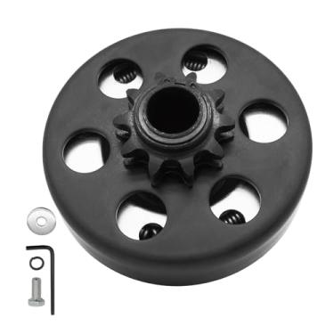 Imagem de KRGUOD Embreagem centrífuga, embreagem Go Kart 3/10.2 cm furo 10T para corrente #40 41 420, apto para Predator 212 Go Kart Minibike Baja Mini Bike MB165 MB200, até 6,5 HP.