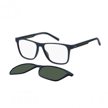 Imagem de Armação Óculos De Grau Clip On Tommy Hilfiger Th2203-c Rnb 55