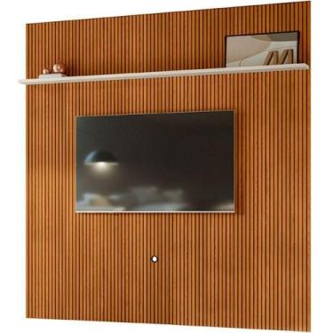 Imagem de Painel Suspenso Piso-teto Para Tv 75 Polegadas Ferrari Cinamomo/off Wh