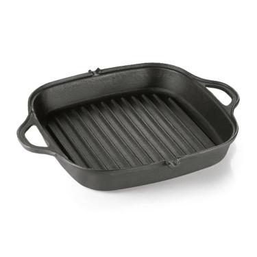 Imagem de Frigideira Grill Quadrada PanelaMineira Alça Ferro 26cm 1,8L