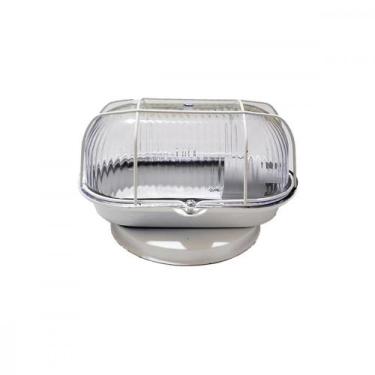 Imagem de Luminaria Tartaruga Chapa Elite Branca Com Acrilico 1266 - ELITE ENERG