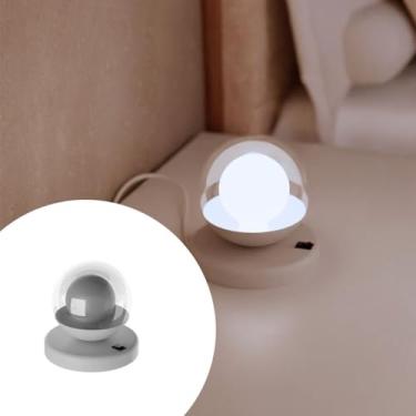 Imagem de Luminaria De Mesa Abajur Decorativo Quarto Lateral De Cama Cabeceira Lampada Incluso