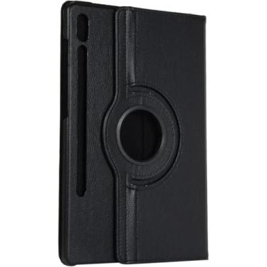 Imagem de Capa Giratória 360° para Tablet Samsung Galaxy Tab S9/S9 FE 11 Polegadas (Preto) - POPSHOPE