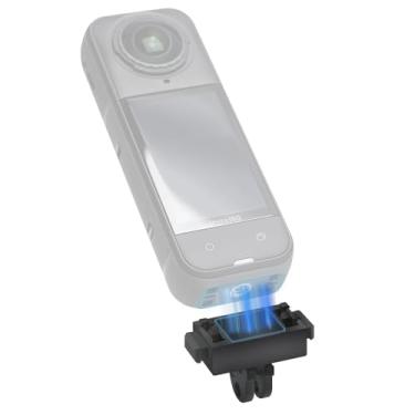 Imagem de KIPYENB Suporte adaptador de expansão de liberação rápida para acessórios Insta 360 X5 Suporte de liga de alumínio insta360x5