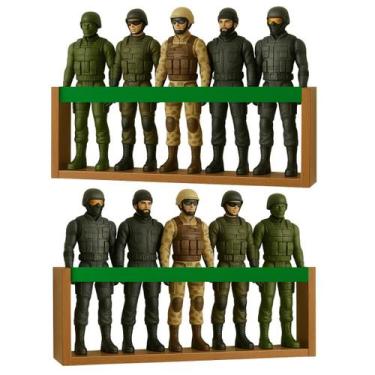 Imagem de 2 Estantes organizadoras para brinquedos bonecos super heróis, Marvel,