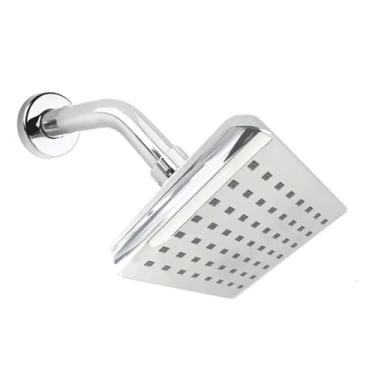 Imagem de Ducha Chuveiro Flat Quadrada P/Aquecedor A Gás E Solar