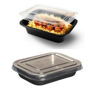Imagem de Bandeja Forneável com Tampa G240 Galvanotek 800ml. Caixa com 20 Unidad
