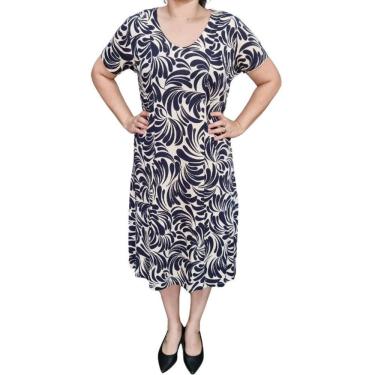 Imagem de Vestido Rodher MC Estampado Viscose
