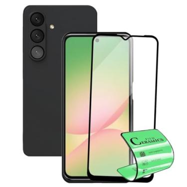 Imagem de Película de Cerâmica e Capa Capinha Preta Para Galaxy A56