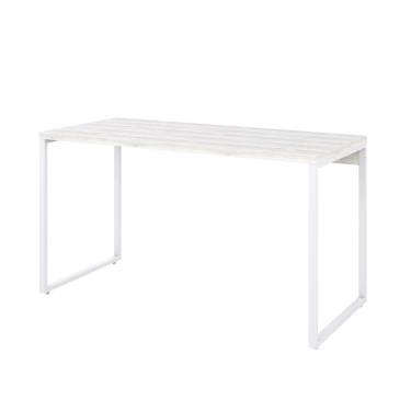 Imagem de Mesa Kuadra Office 135x60x75cm Snow - Est.branca Snow - Est.branca