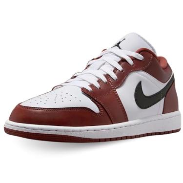 Imagem de Nike Tênis masculino Air Jordan 1 Low SE, Pônei branco/preto-escuro, 40