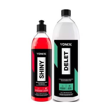 Imagem de Limpador Pneus Borrachas Plastico Delet 1,5l Shiny Pretinho