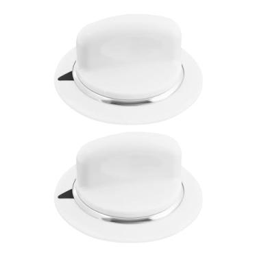 Imagem de Briny River 2 peças de botão de controle de temporizador de secadora WE1M654 compatível com GE compatível com Hotpoint, substitui AP3995088 PS1482197