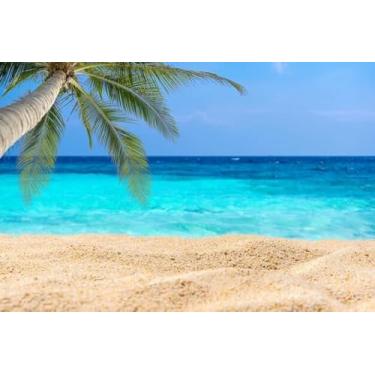 Imagem de Quadro Decorativo com Estampascenic Viewsea Againstsky 50 x 50 Papel 1 unidade