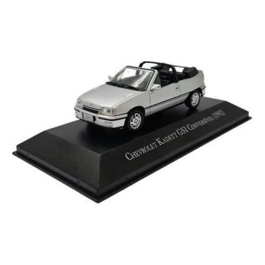 Imagem de Miniatura Chevrolet Kadett Gsi Conversível 1992 Prata 1:43 - Planeta D